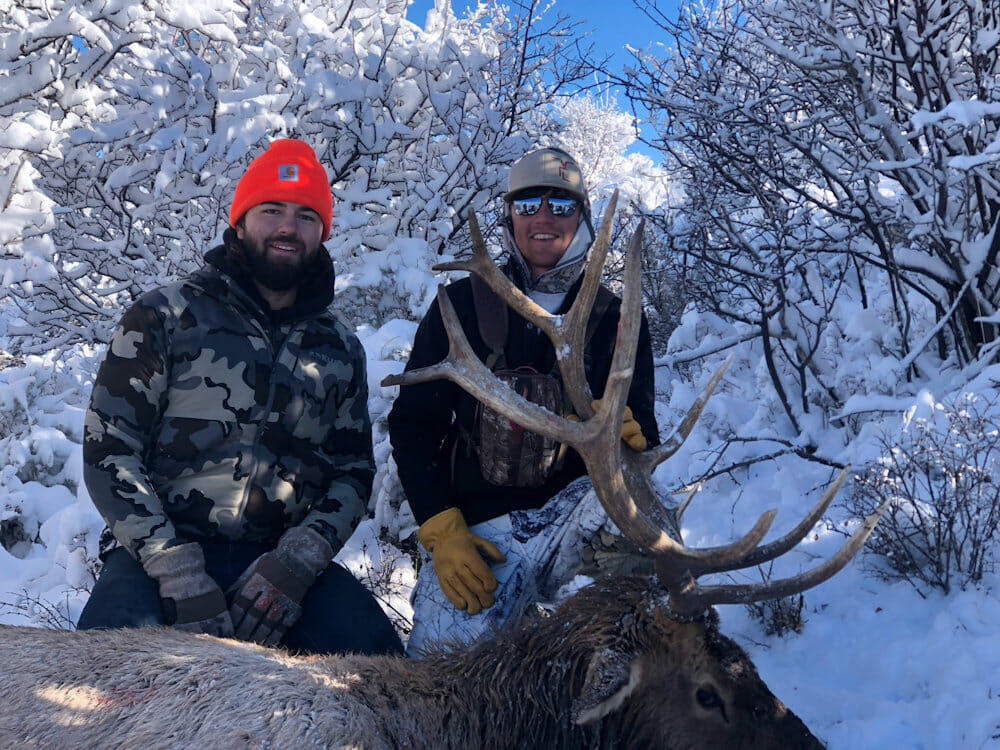 Guided Elk Hunt in Snow, Colorado
