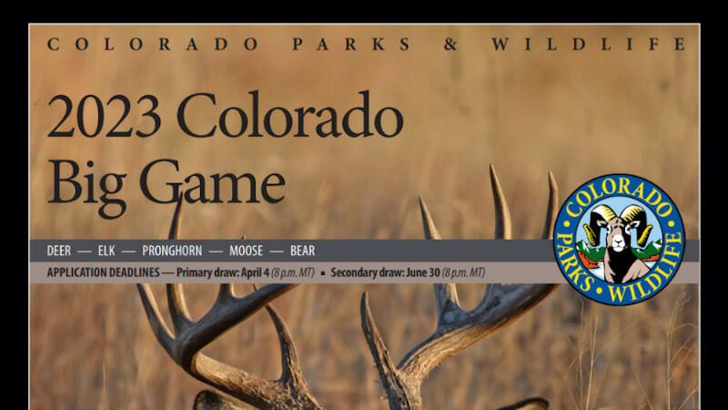colorado hunting regulations 2023